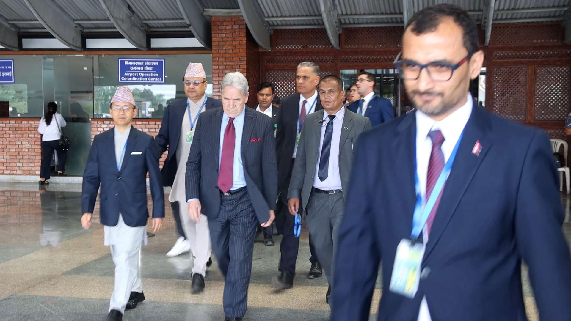 काठमाडौं आइपुगे न्युजिल्यान्डका उपप्रधानमन्त्री