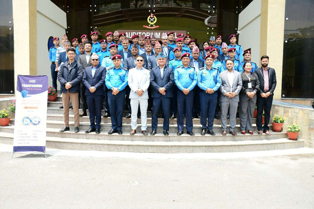 साइबर अपराध र जोखिमबारे जेनेस सोलुसन र प्रहरीबीच अन्तरक्रिया