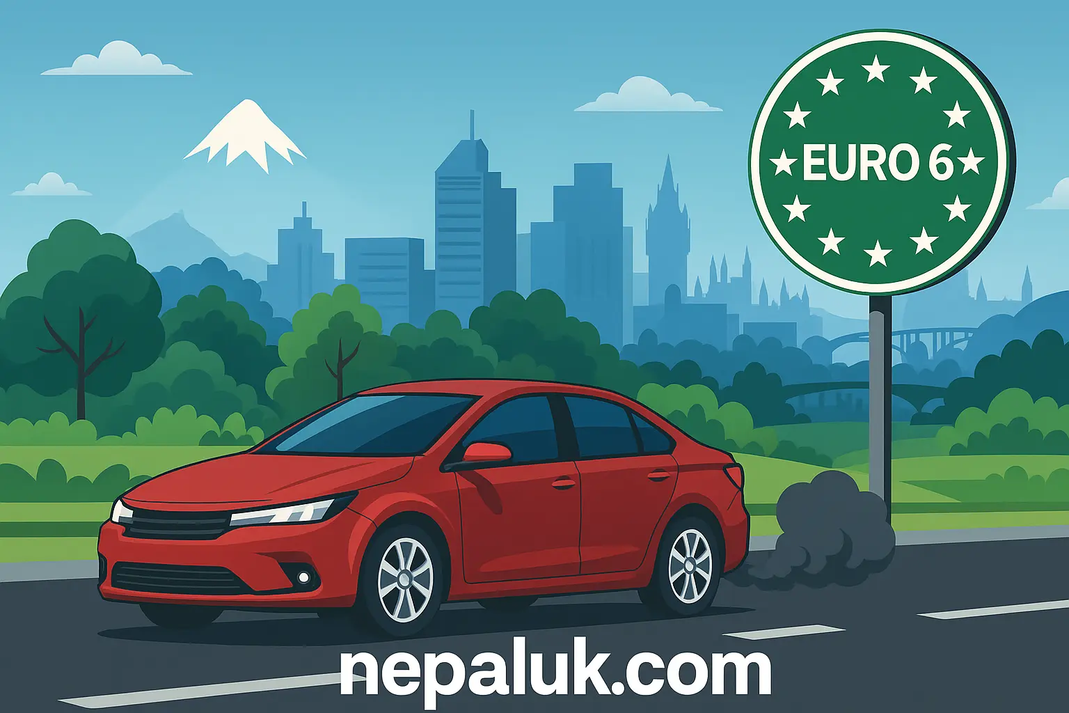 Nepal introduces  Euro 6 vehicle emission standards