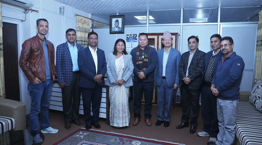 Nuneaton Mayor Bhim Saru honoured by Nepal’s Deputy Speaker
