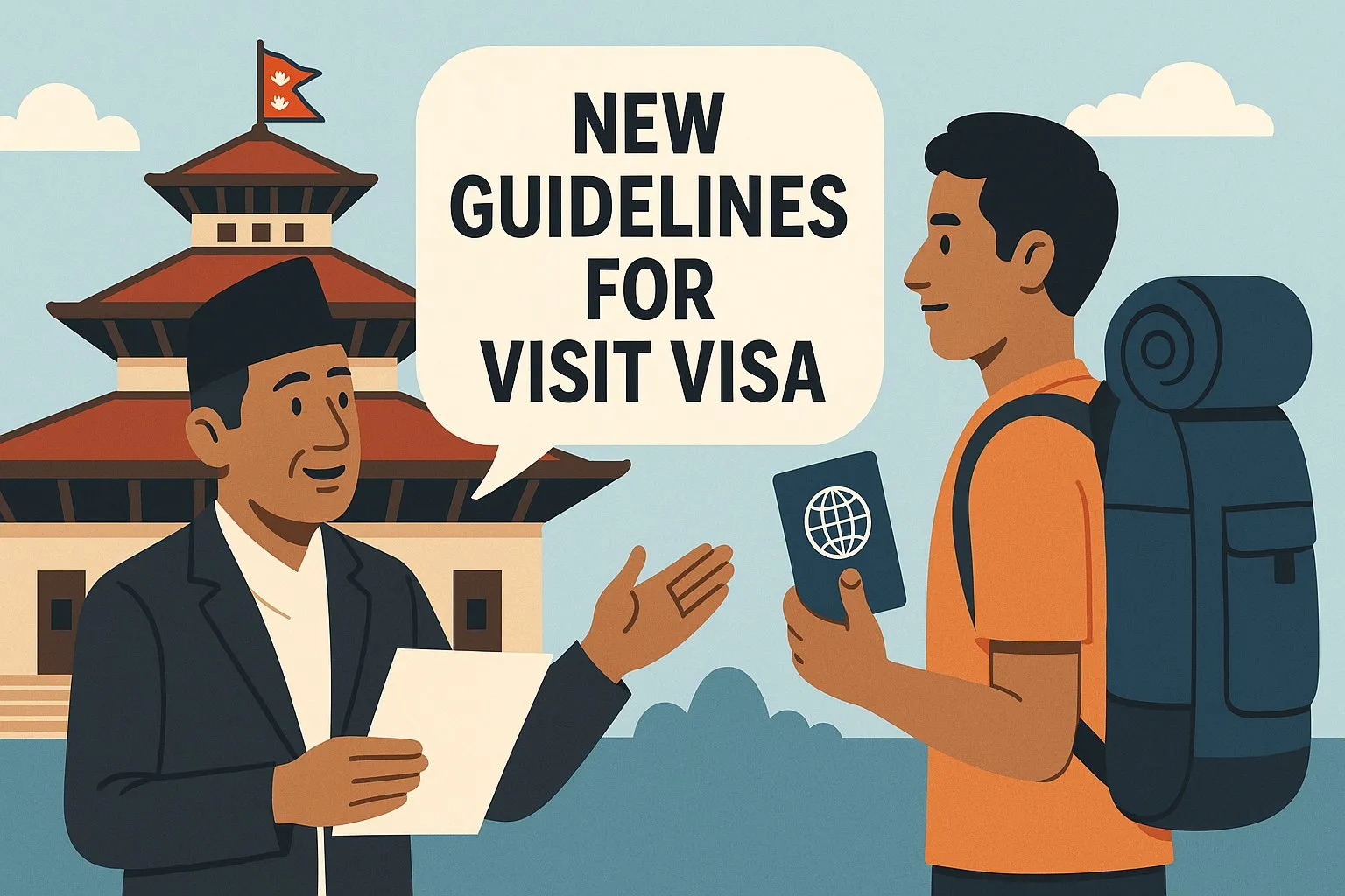 Nepal govt introduces new guidelines for visit visa