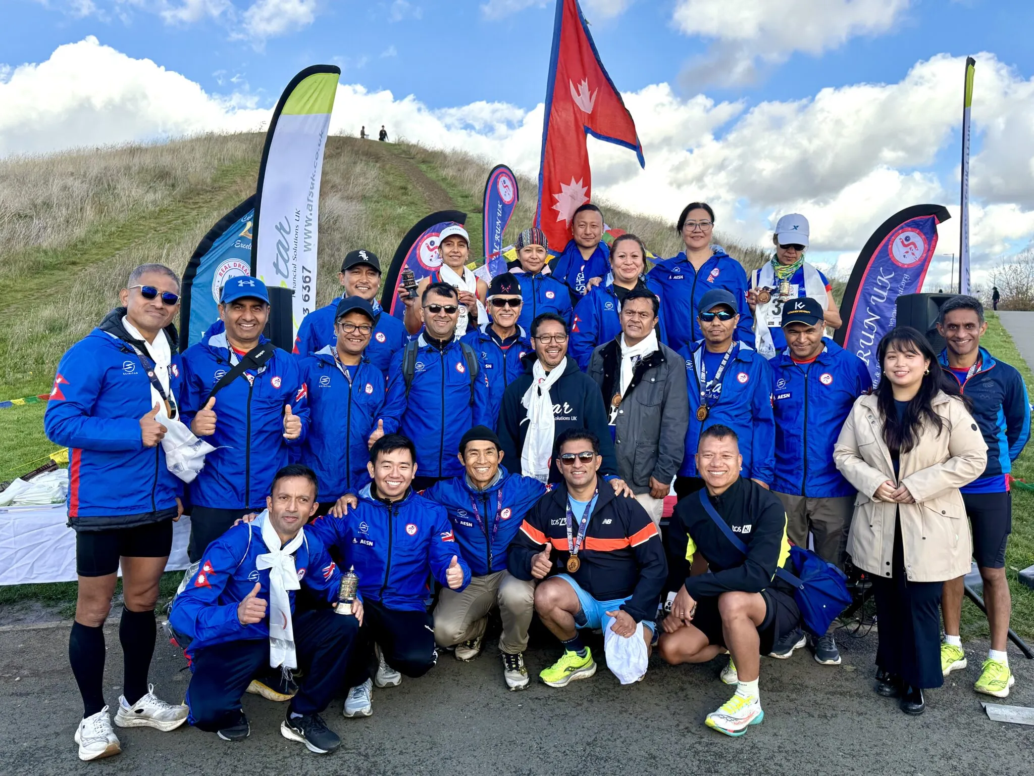 Nearly 500 runners took part in ‘Northolt 10K Run’ in London
