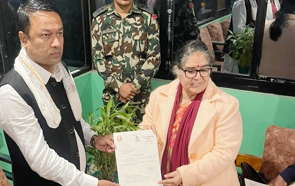 Nepal govt sacks Madhesh Province head Mrs Bhandari