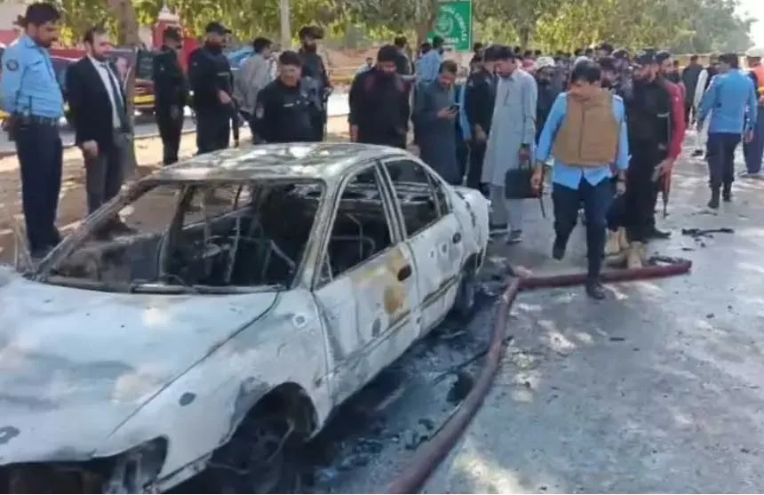 12 people dead due to a blast outside a court in Islamabad