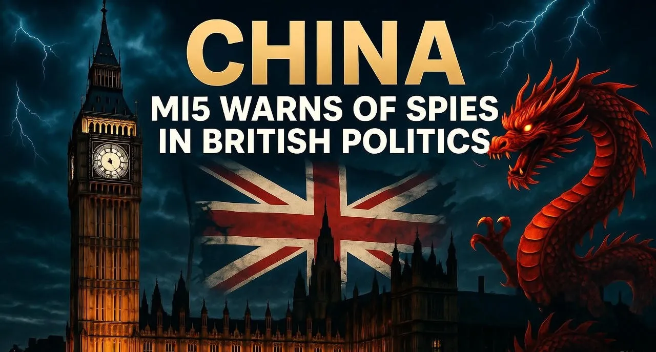 British MPs facing risk of espionage from China, MI5 warns