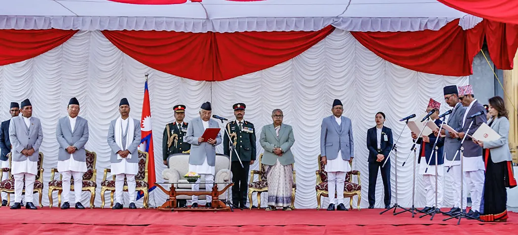 अन्तरिम सरकारमा थपिए चार मंत्री