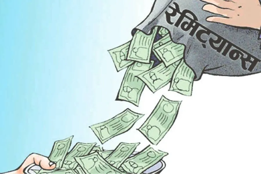 ४ महिनामा भित्रियो झन्डै ७ खर्ब रेमिट्यान्स
