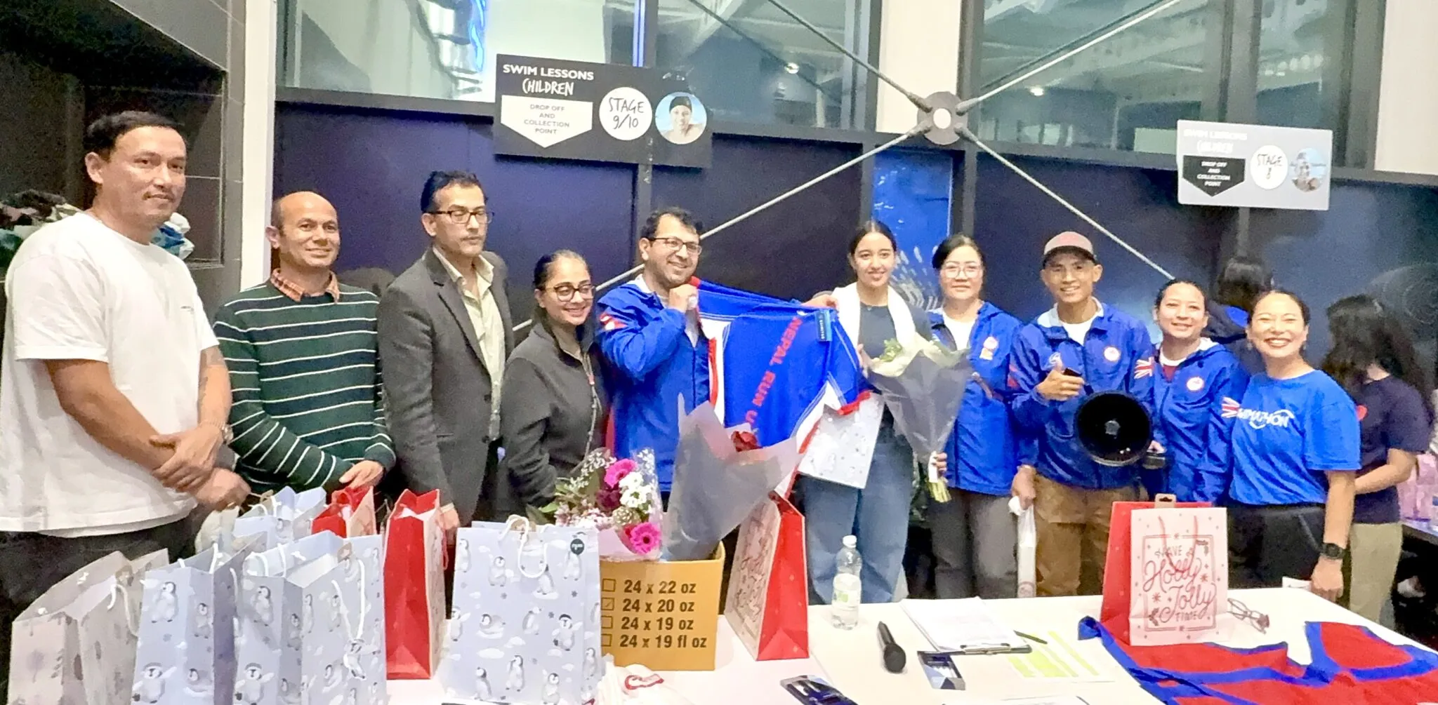 Nepal  Swimming Gala organised in London