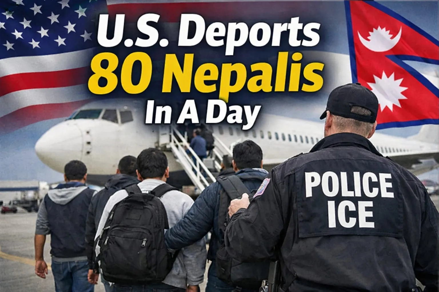 US deports 80 Nepalis including those holding student visa in a day