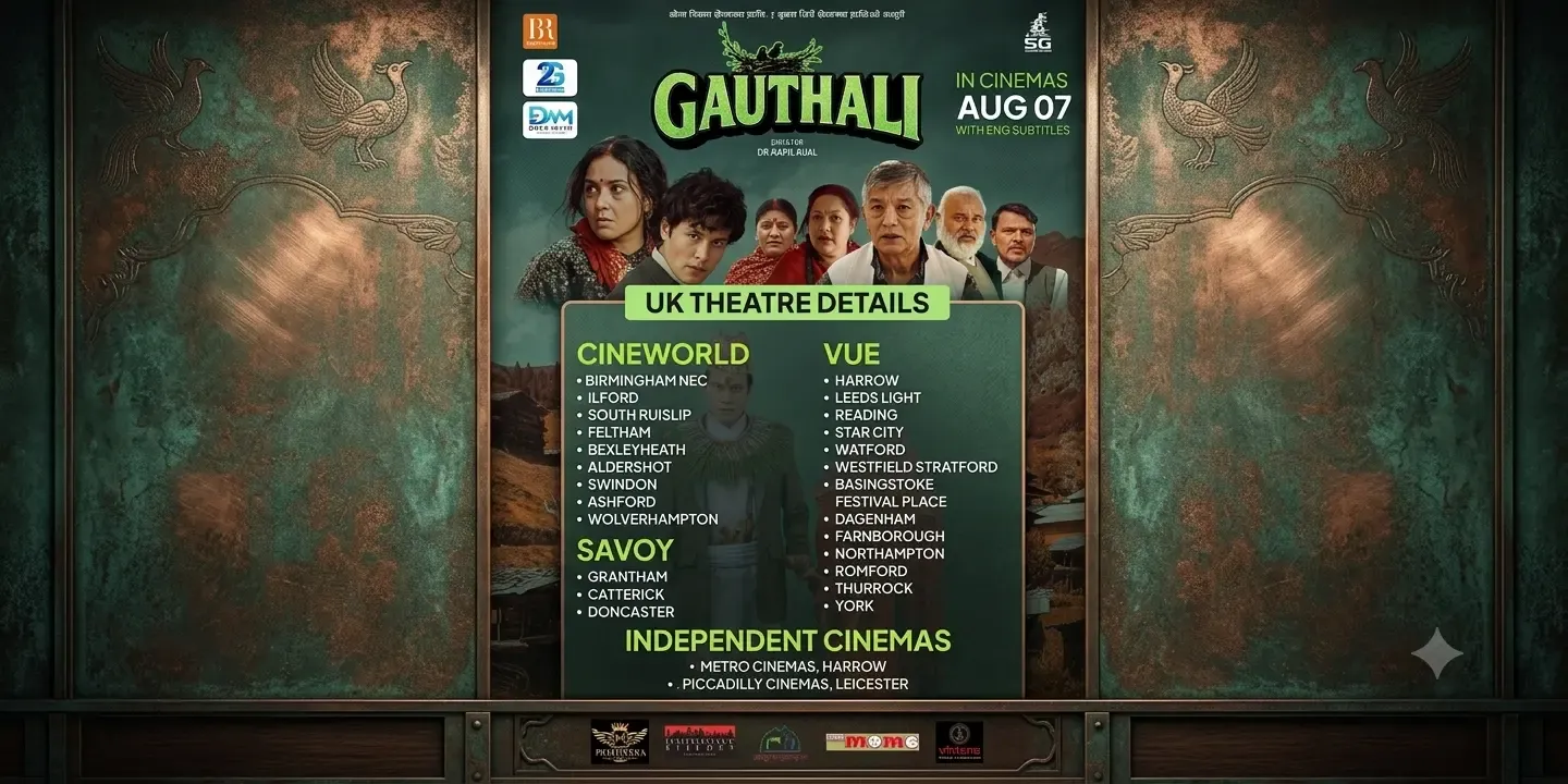 'Gauthali' Opens Across the UK and Ireland Today — Halls Reporting Houseful Shows