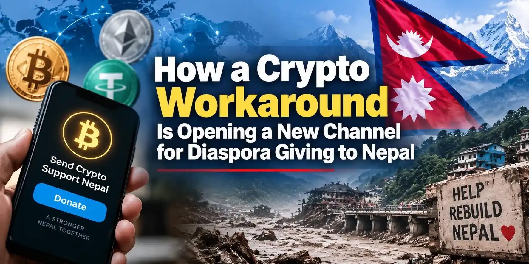 How a Crypto Workaround Is Opening a New Channel for Diaspora Giving to Nepal