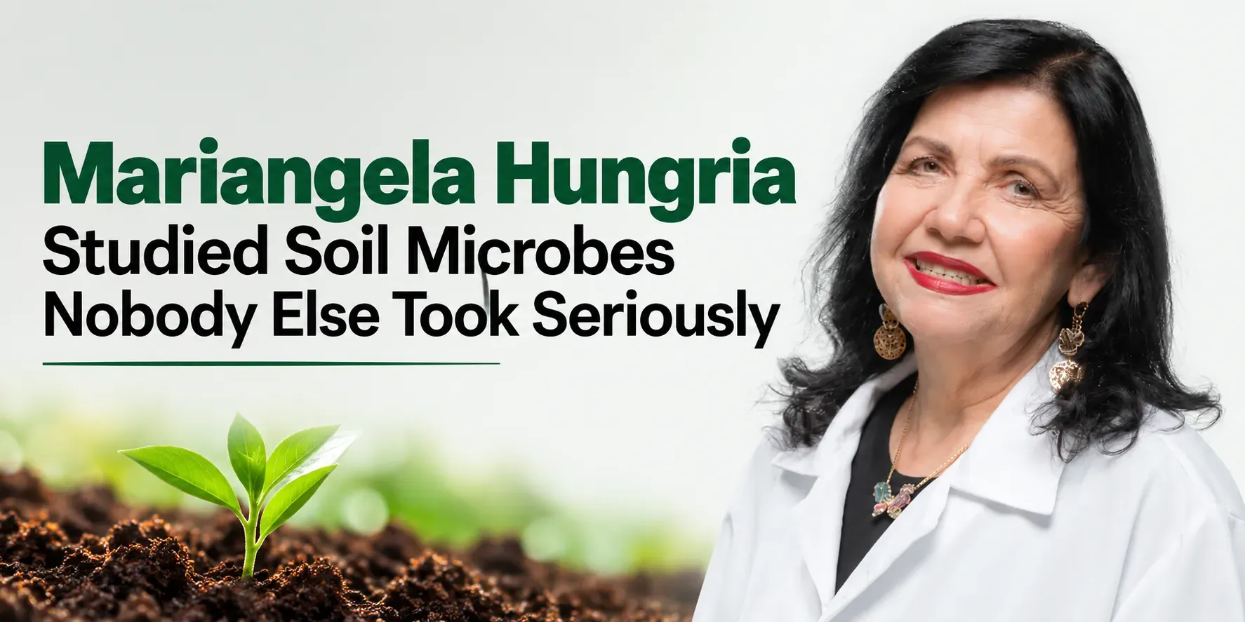 The Scientist Who Spent 40 Years Listening to Bacteria — and Just Won Agriculture's Highest Honour