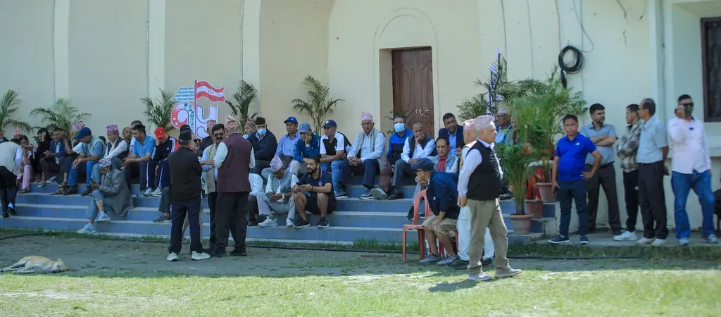 Nepali Congress opens its 15th convention at Khula Manch, but Sher Bahadur Deuba is not there